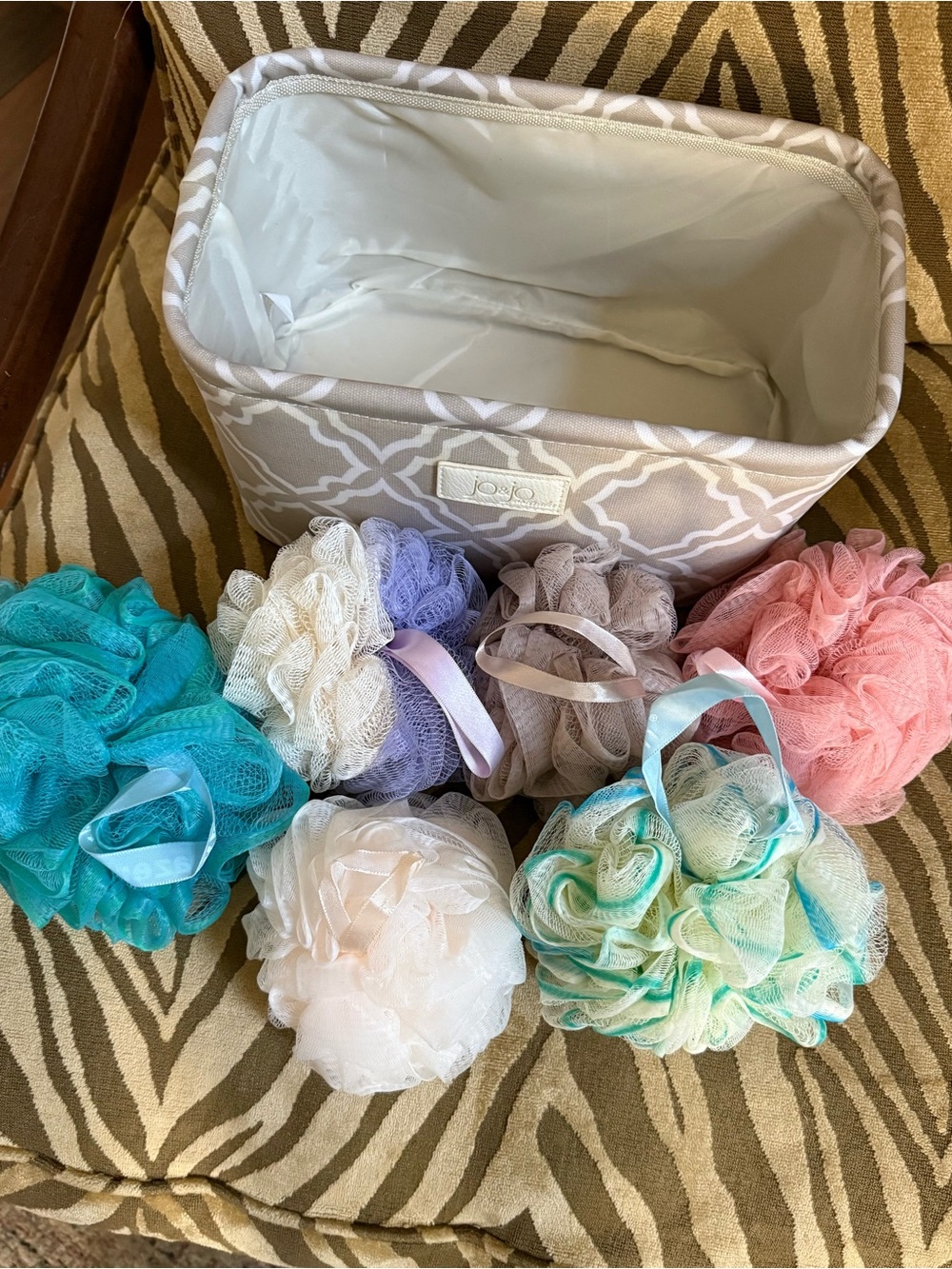 Bath Poufs